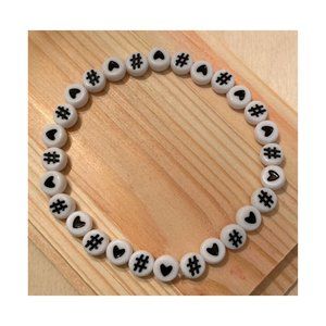 Handmade Hashtag Love Bracelet